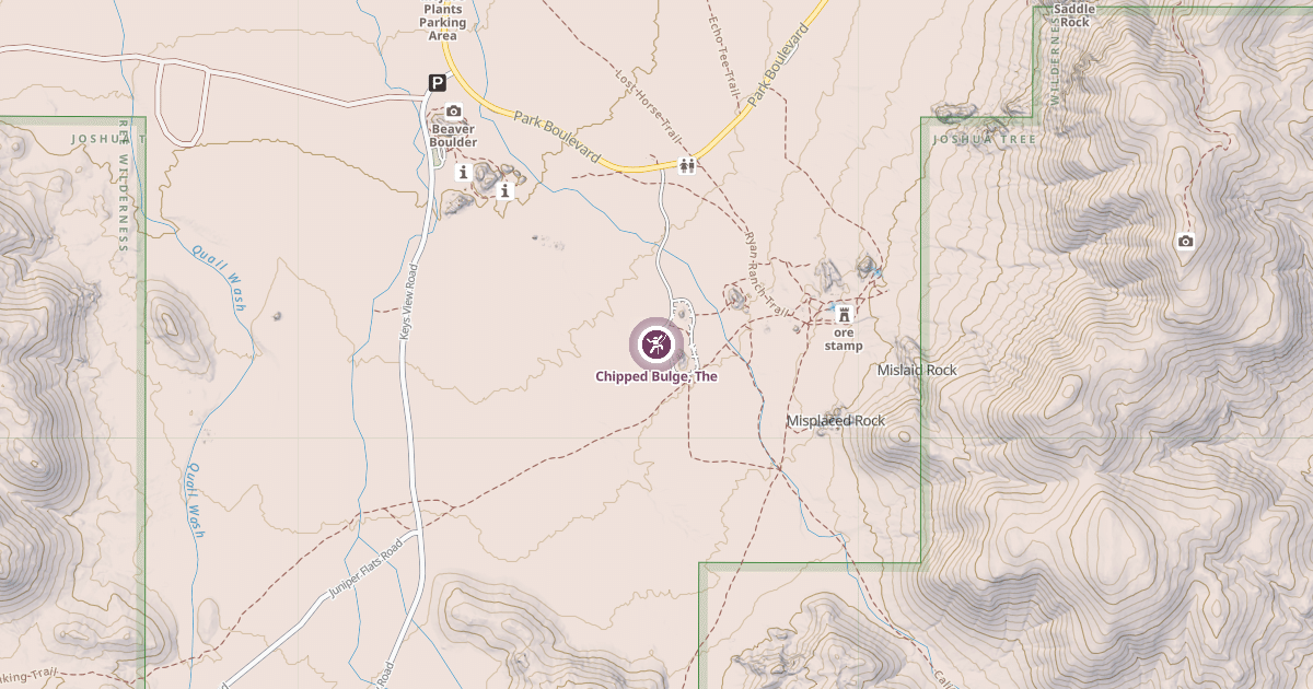 Map preview of Chipped Bulge, The