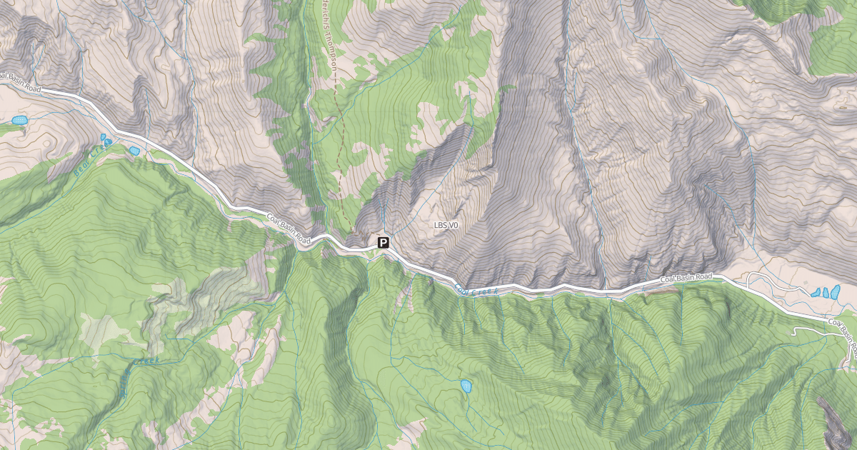 Map preview of LBS
