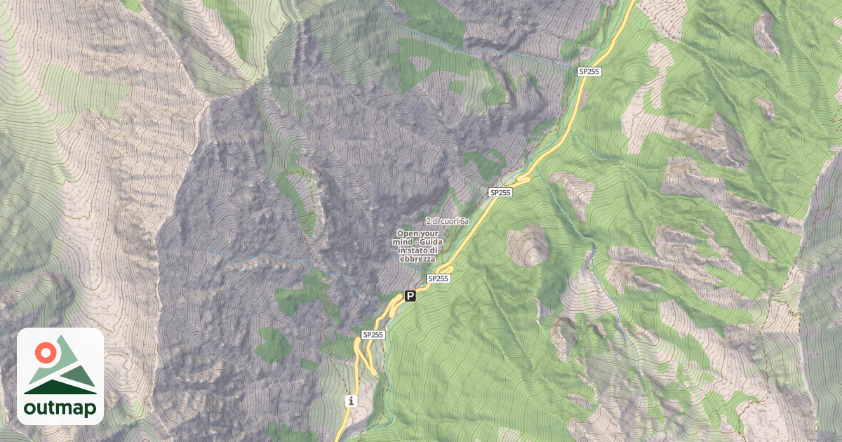 Map of 2 di cuori