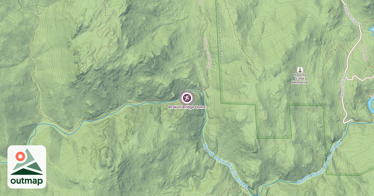 Map of Broken Bridge Dome