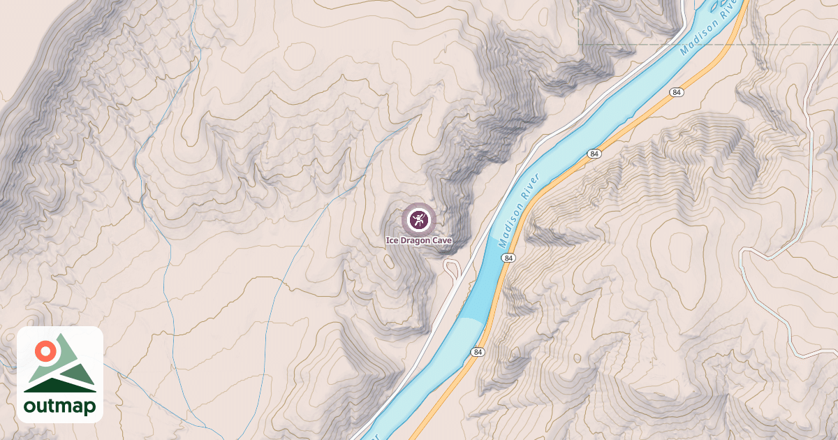 Map of Ice Dragon Cave