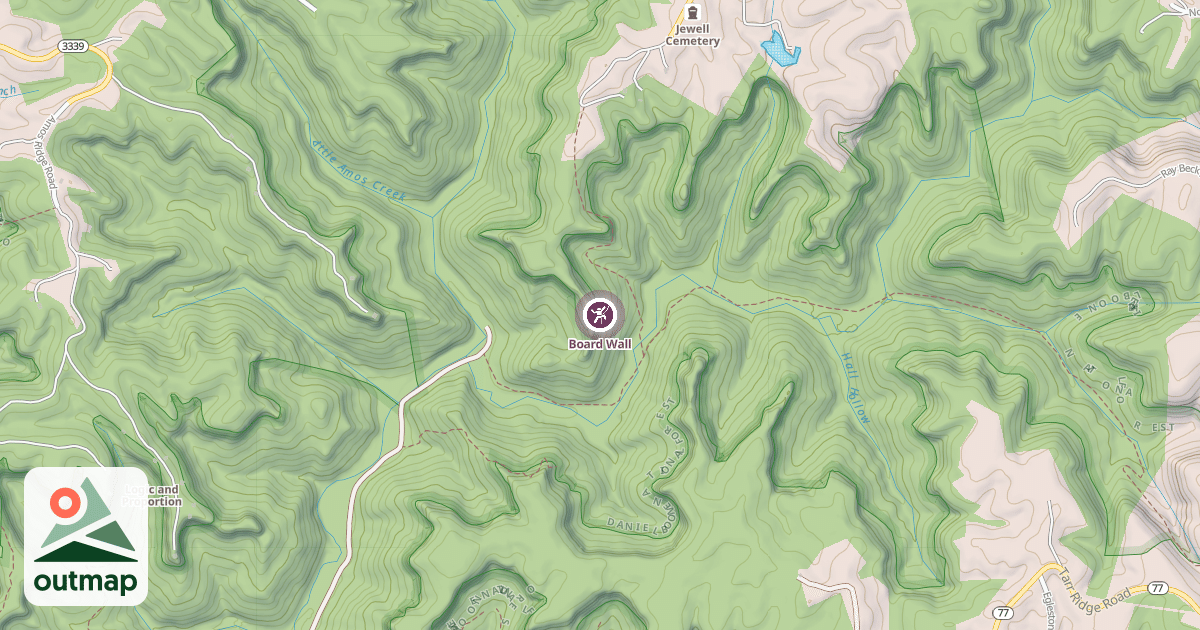 Map of Board Wall
