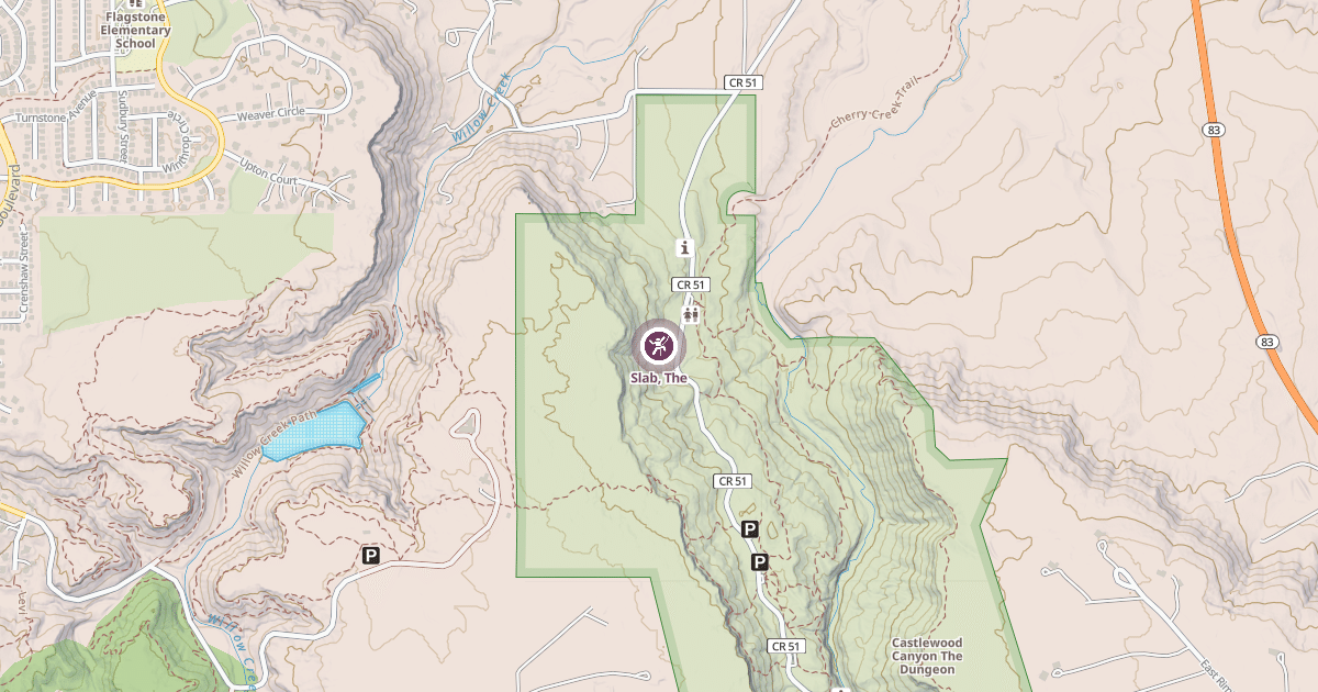 Map preview of Slab, The