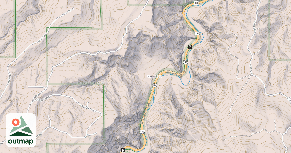 Map of Slider