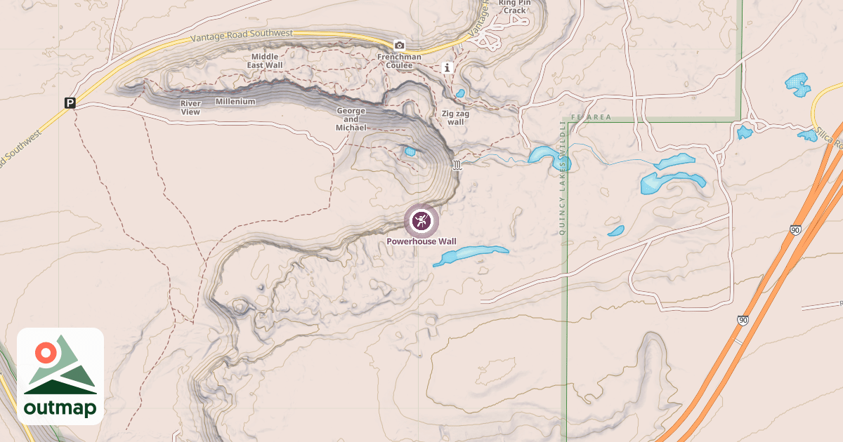 Map of Powerhouse Wall