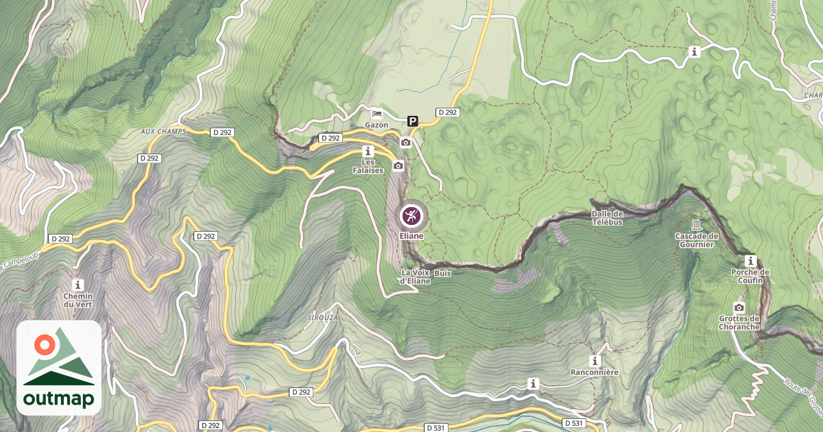 Map of Eliane