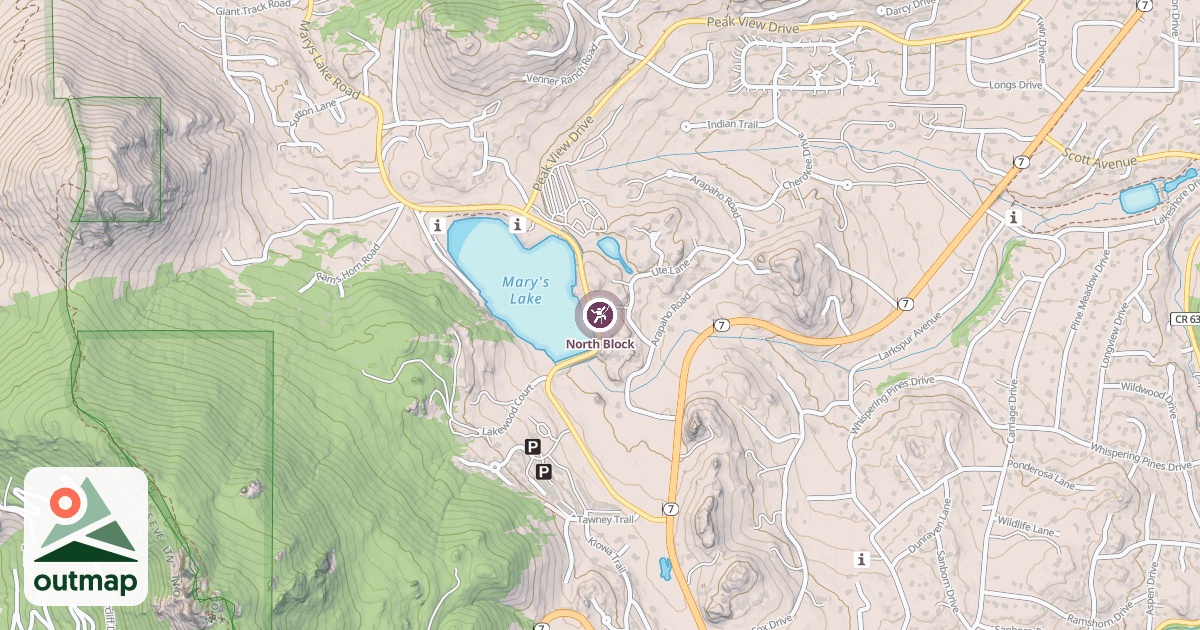 Map of North Block