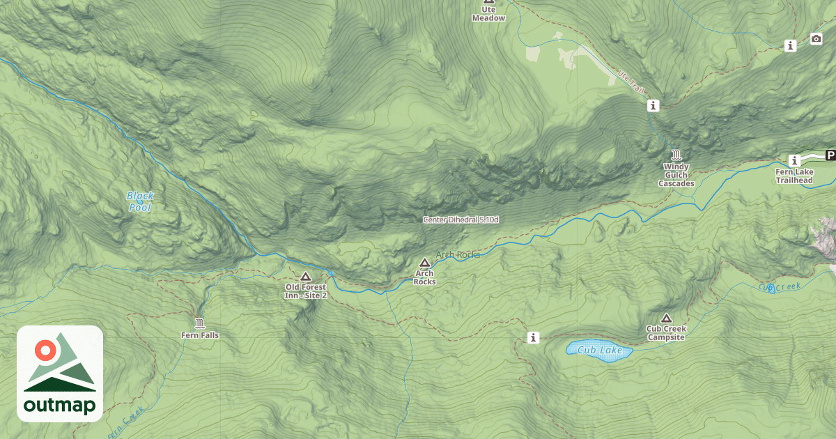 Map of Center Dihedral
