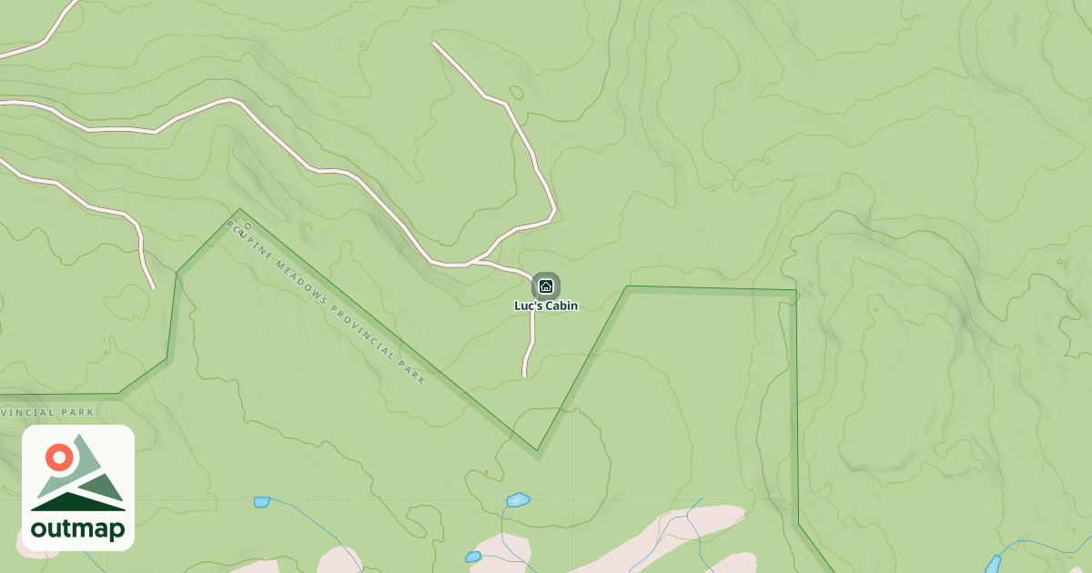 Map of Luc's Cabin