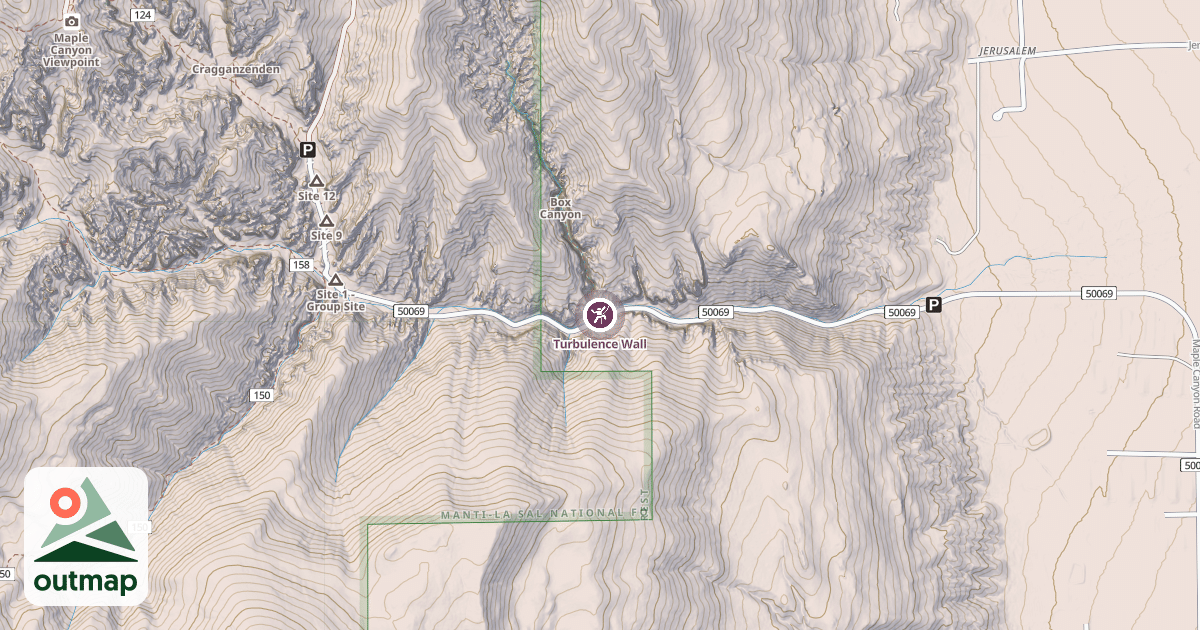 Map of Turbulence Wall