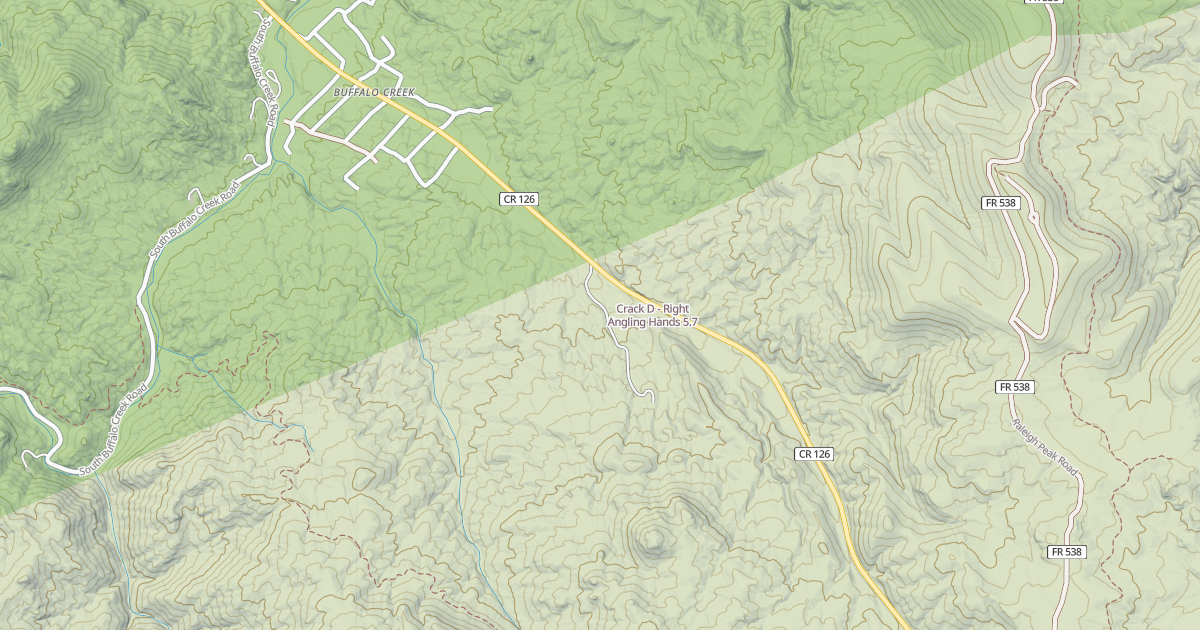 Map preview of Crack D - Right Angling Hands