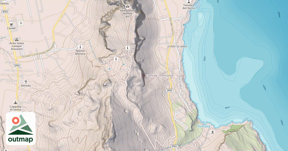 Map of 2 anni per convincersi