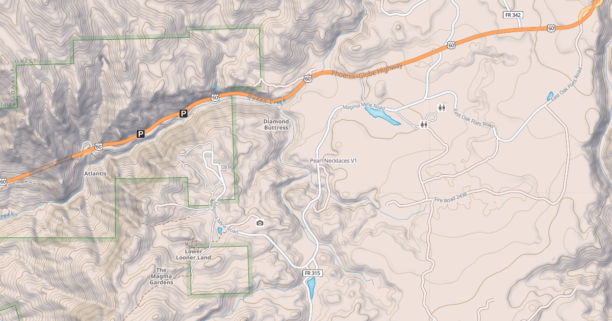 Map preview of Pearl Necklaces