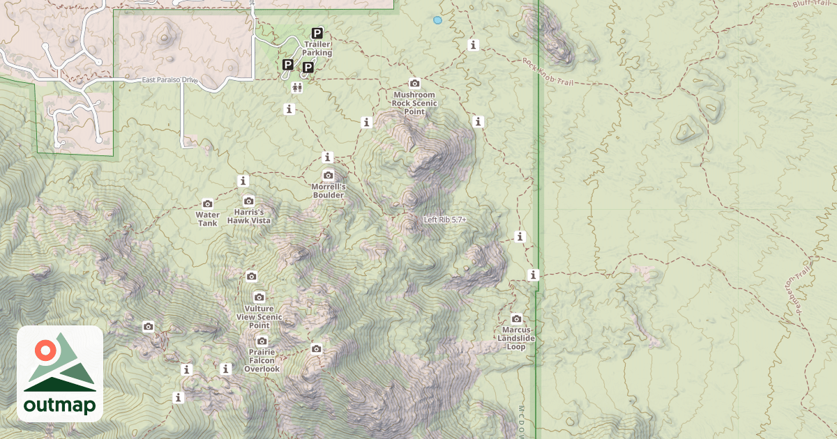 Map of Left Rib