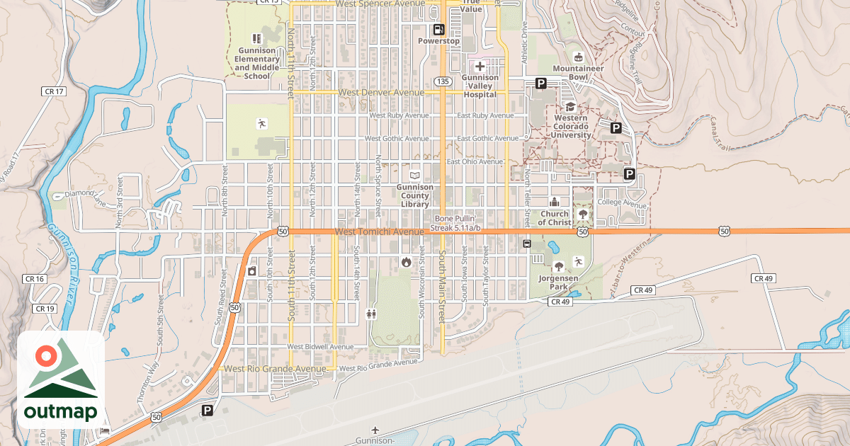 Map of Bone Pullin' Streak