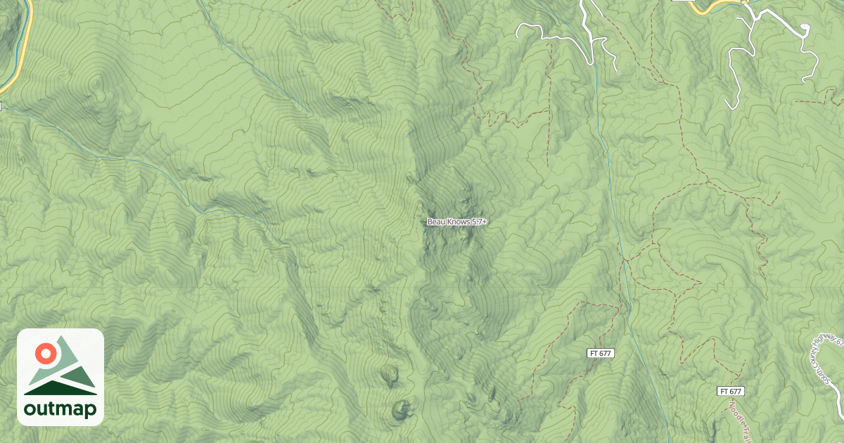 Map of Beau Knows