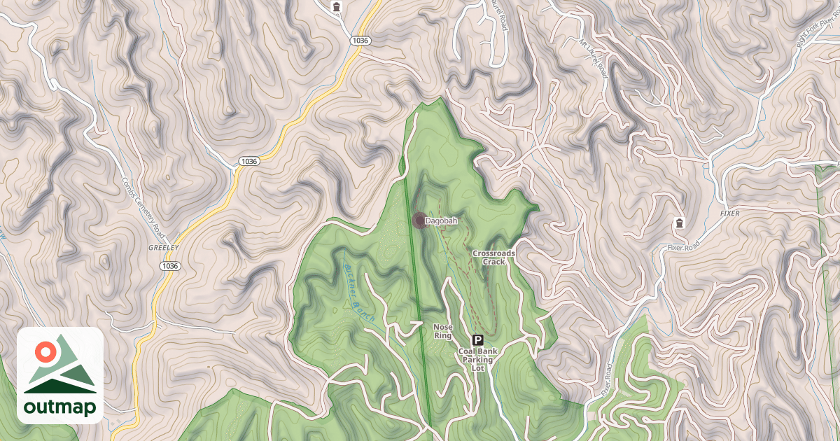 Map of Dagobah