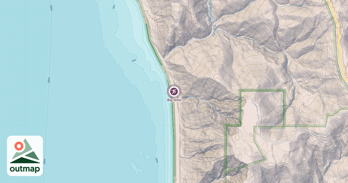 Map of Big fella
