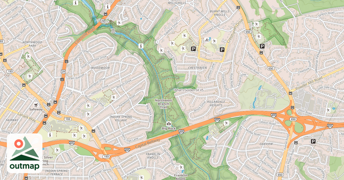 Map of What's Golden Sit