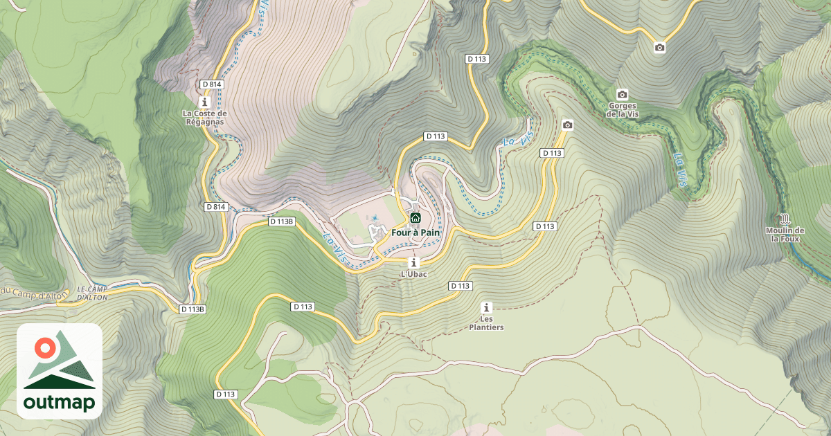 Map of Four à Pain