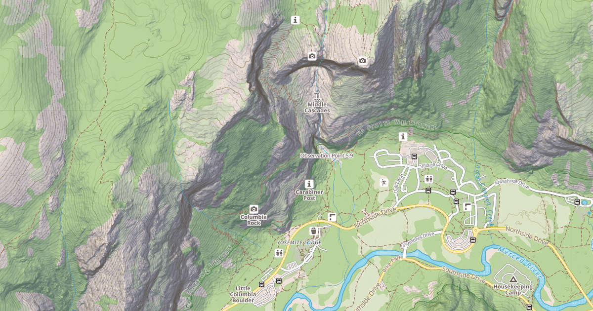 Map preview of Observation Point
