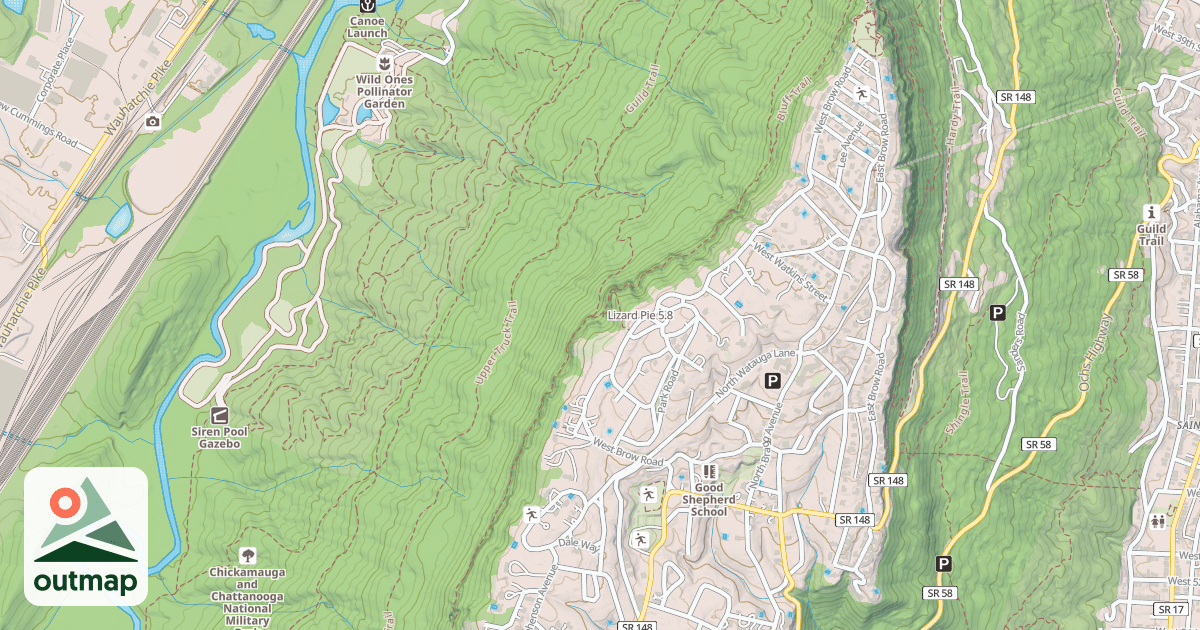 Map of Lizard Pie
