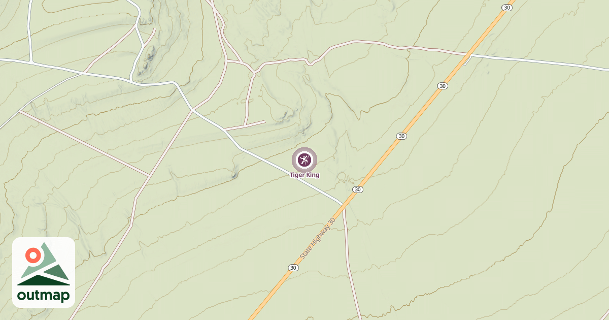 Map of Tiger King