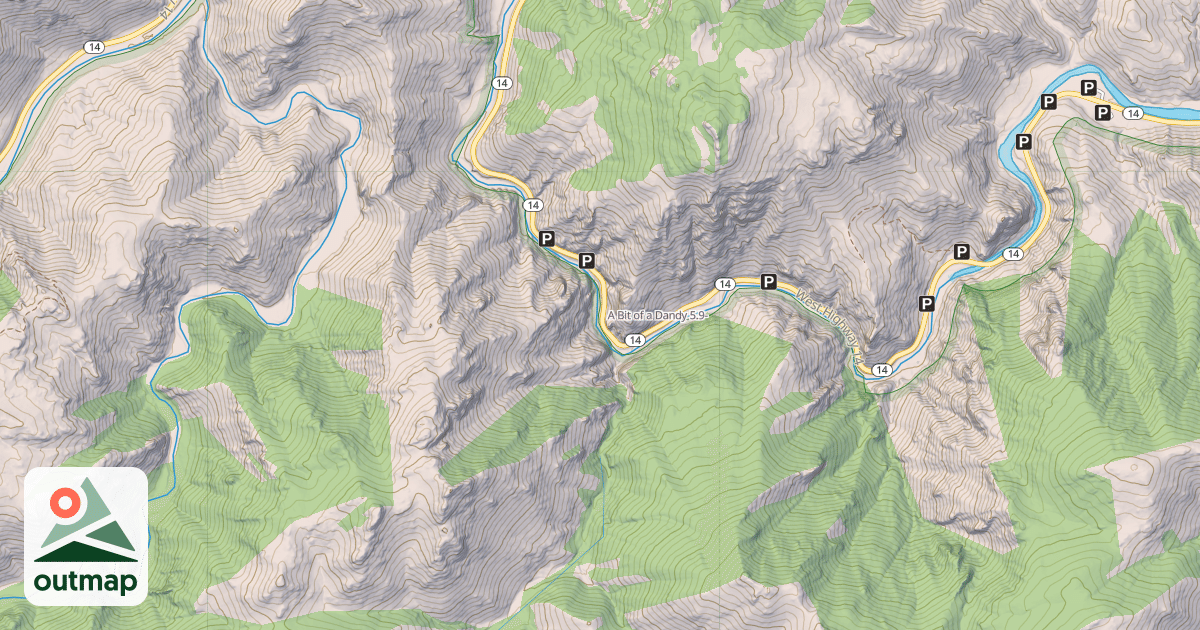 Map of A Bit of a Dandy