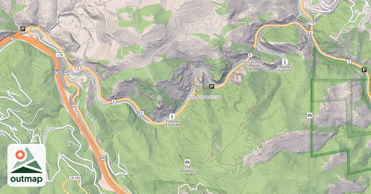 Map of Portrait in Flesh