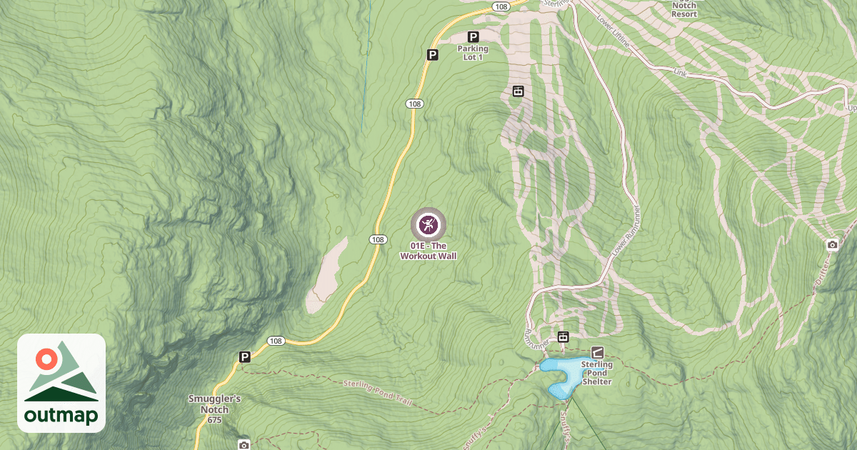 Map of 01E - The Workout Wall