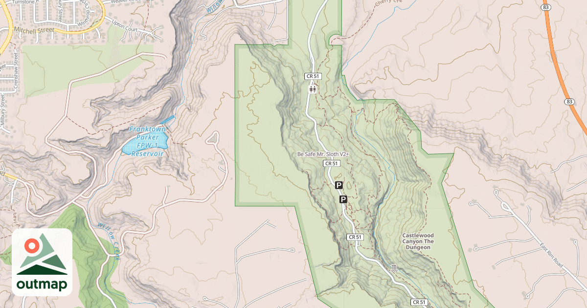 Map of Be Safe Mr. Sloth