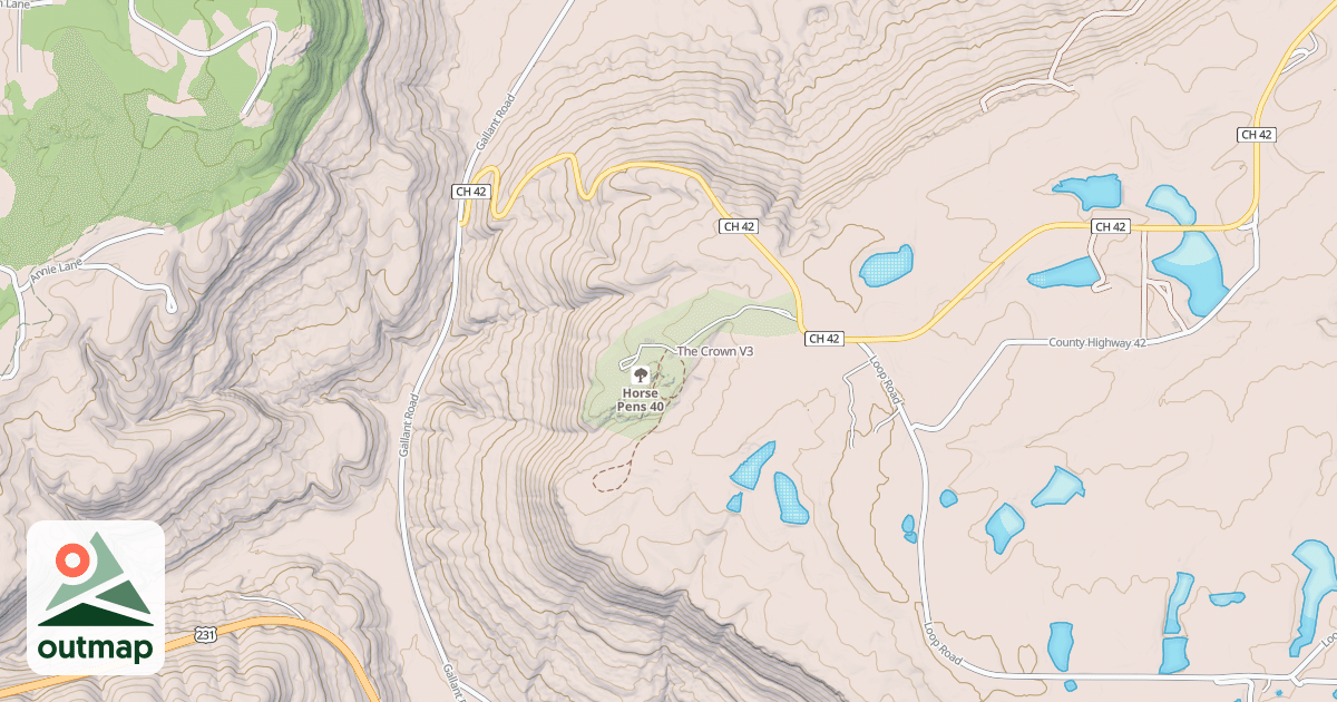Map of The Crown