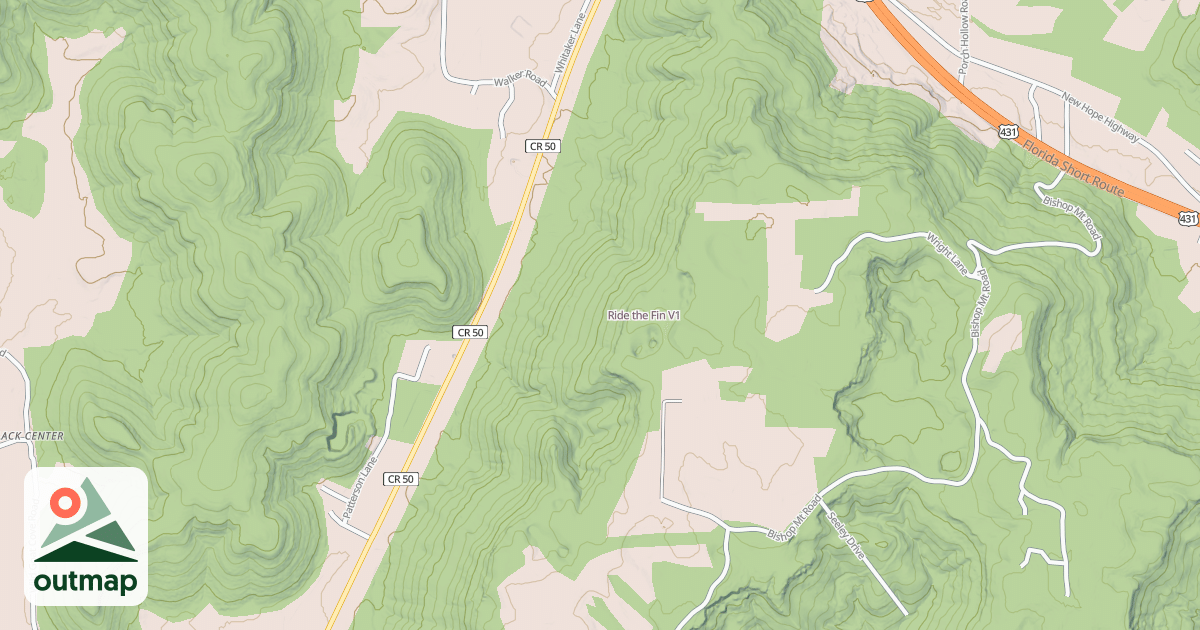 Map of Ride the Fin