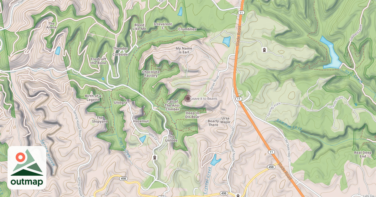 Map of Leave it to Beavis