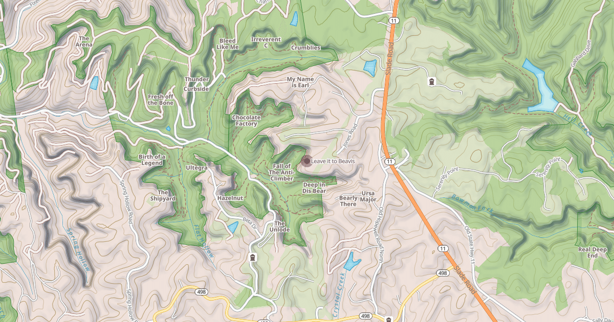 Map preview of Leave it to Beavis