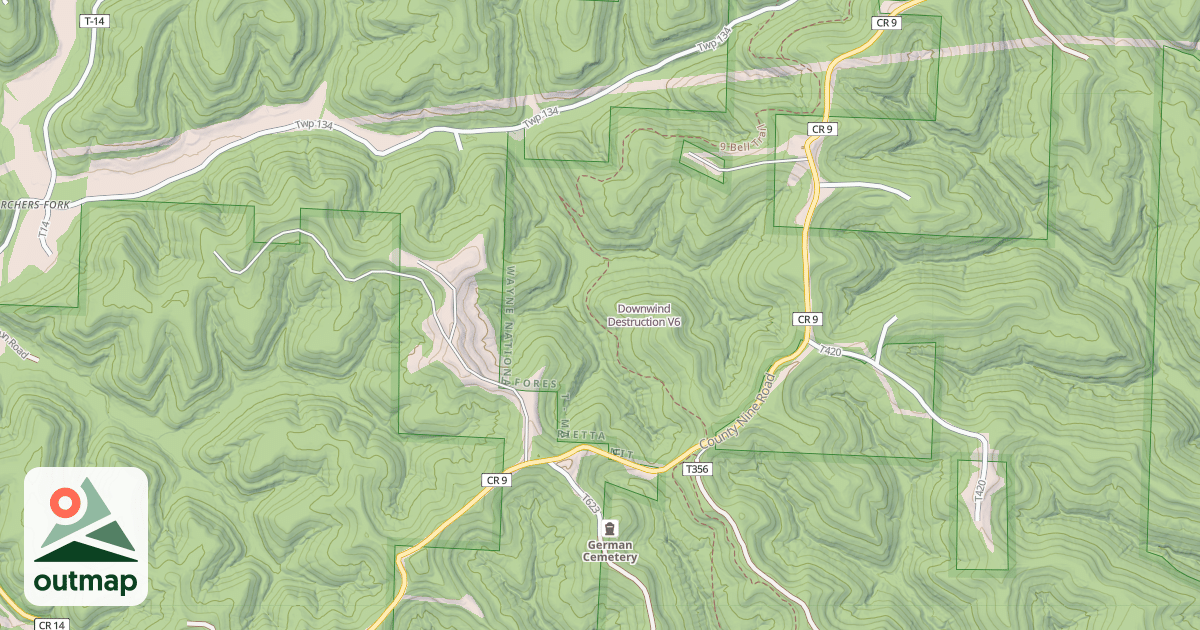 Map of Downwind Destruction
