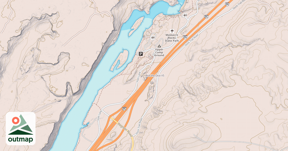 Map of Roll the Dice