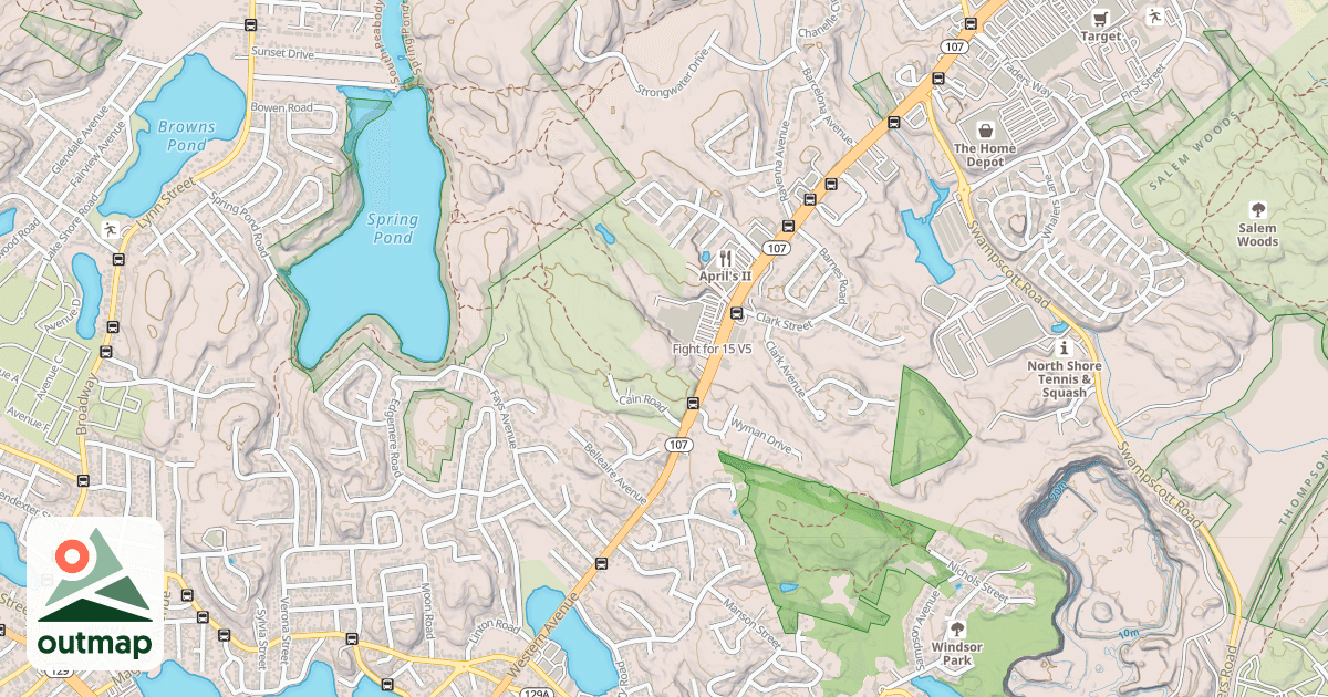 Map of Fight for 15