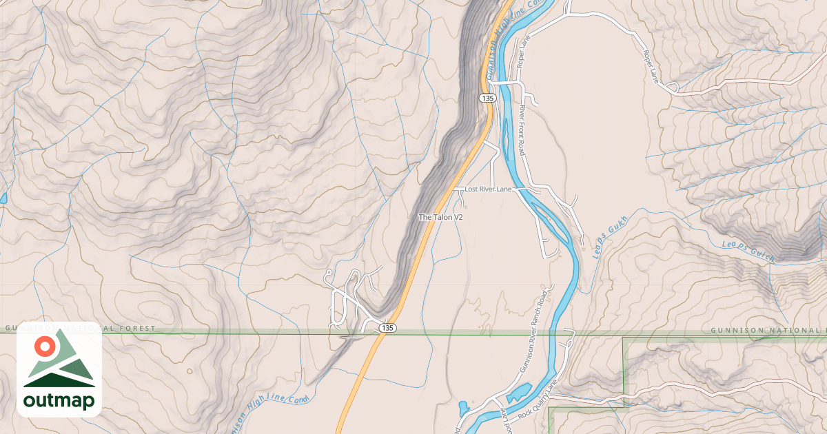 Map of The Talon