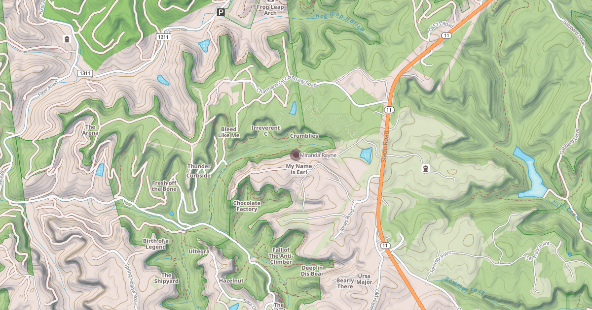Map preview of Miranda Rayne