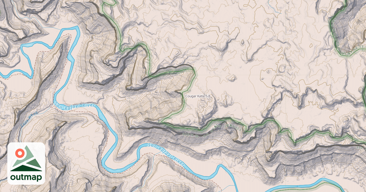 Map of Cougar Katie