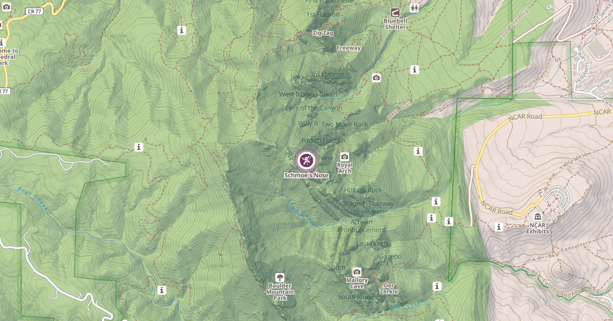 Map preview of Schmoe's Nose