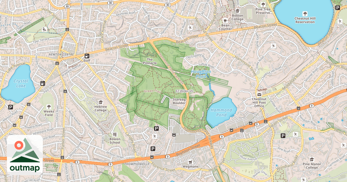 Map of EZ Wider
