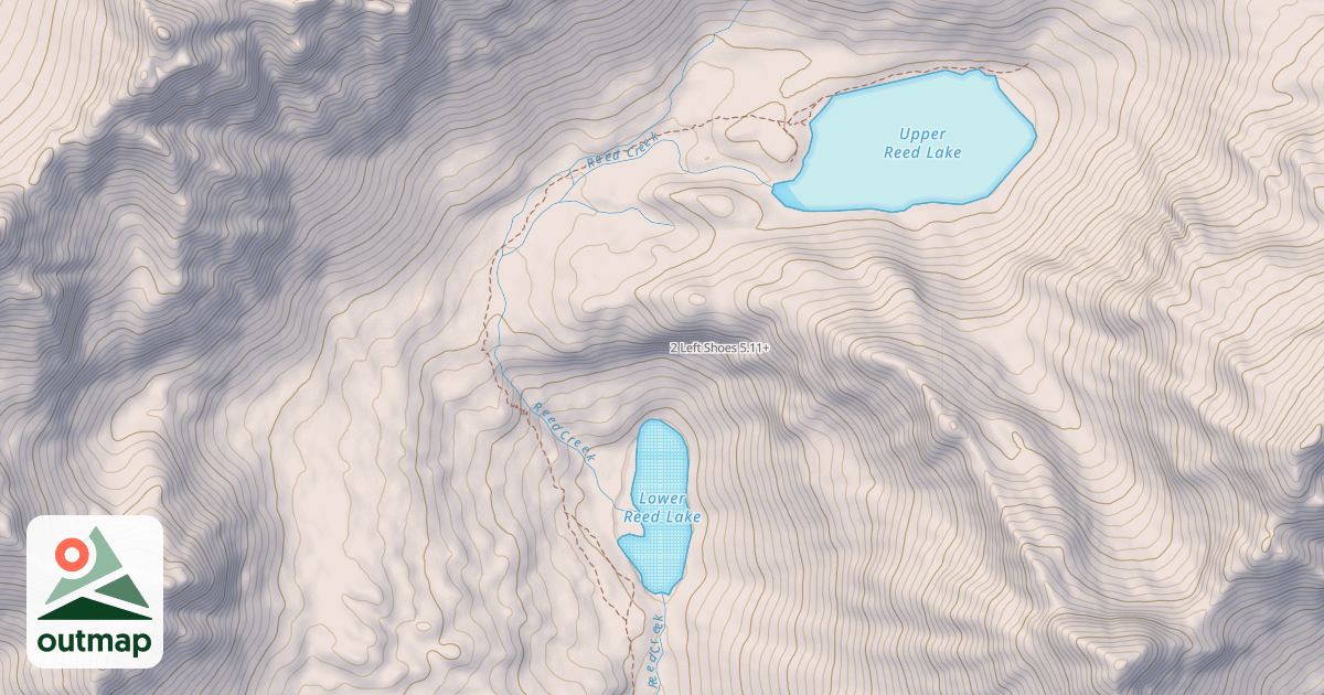 Map of 2 Left Shoes