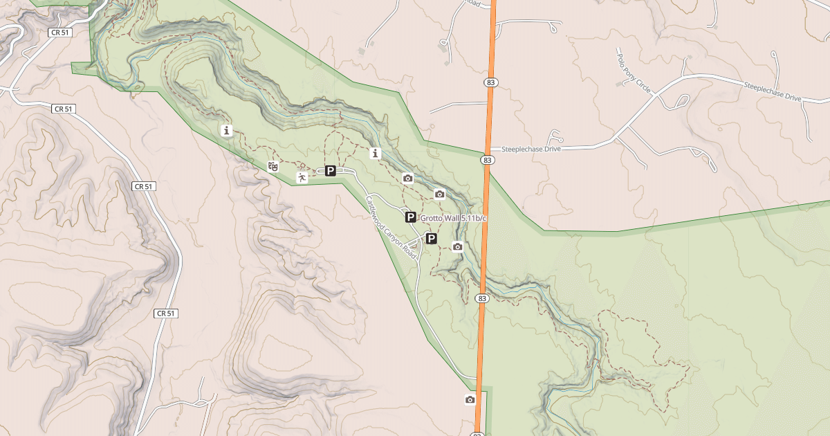 Map preview of Grotto Wall