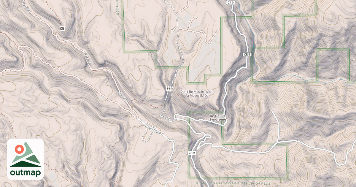 Map of Don't Be Messin' With Ma Moves