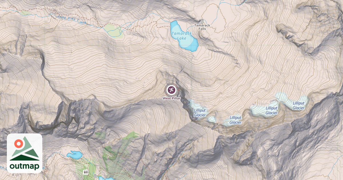 Map of West Pillar