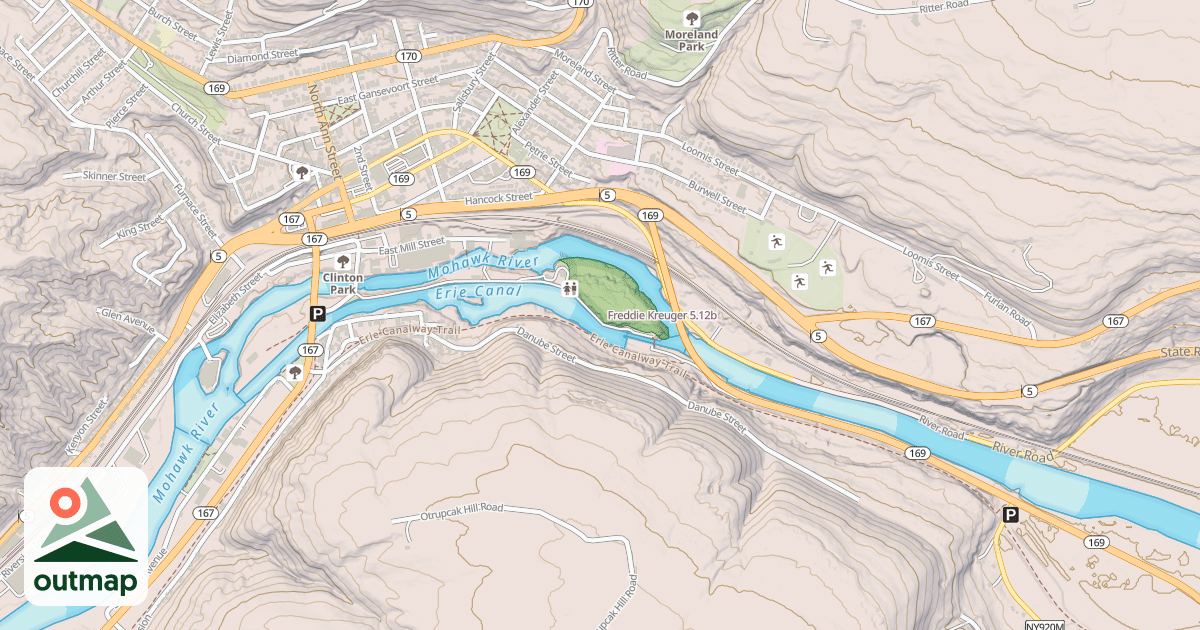 Map of Freddie Kreuger