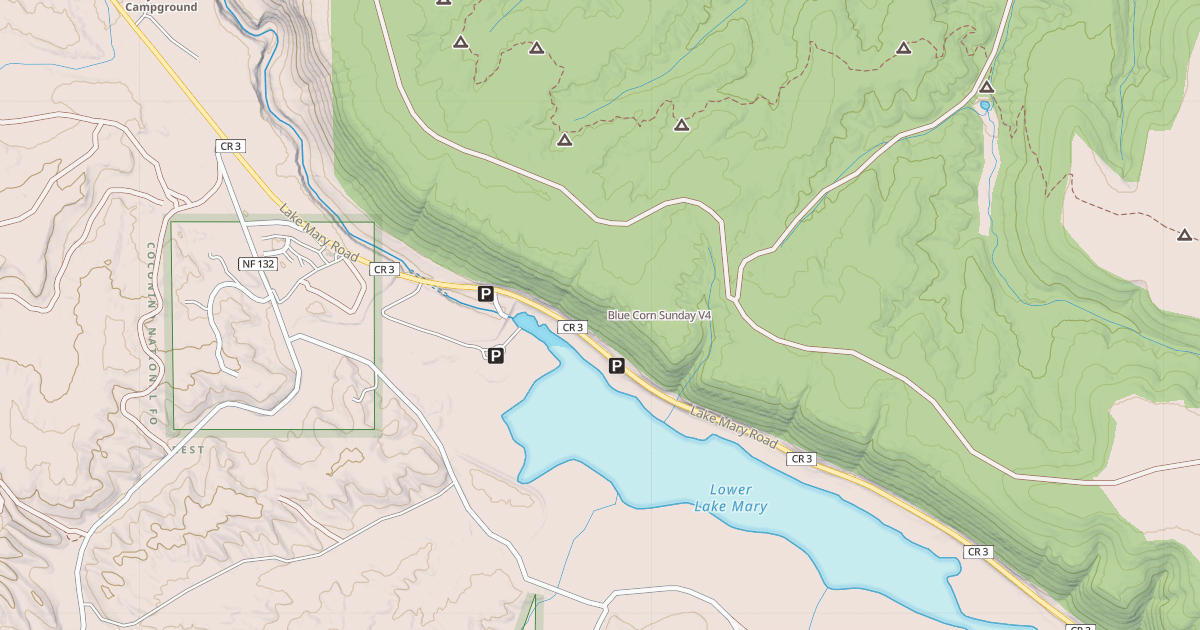 Map preview of Blue Corn Sunday