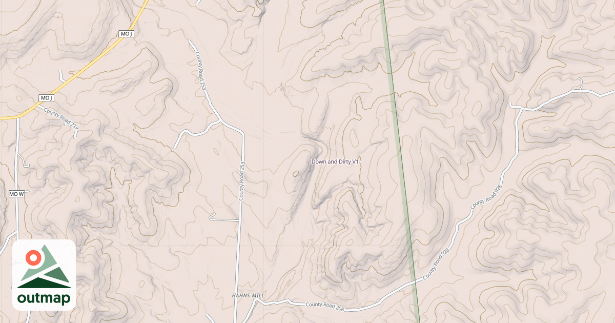 Map of Down and Dirty